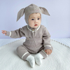 Baby Sweater Romper Custom Texture Onesie Hat Bodysuit Toddler Kids Clothing