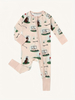Custom Printing Bamboo Sleepsuit Infant Wear Bamoo Rompers for Breathability Against The Skin